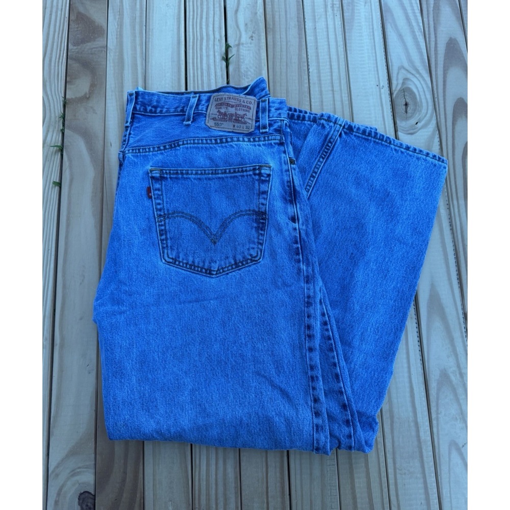 vintage Levis 550 Jeans 2005 mens size 40x32 relaxed fit Jeans